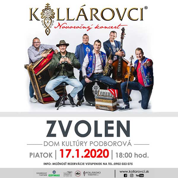 Novoročný koncert skupiny Kollárovci