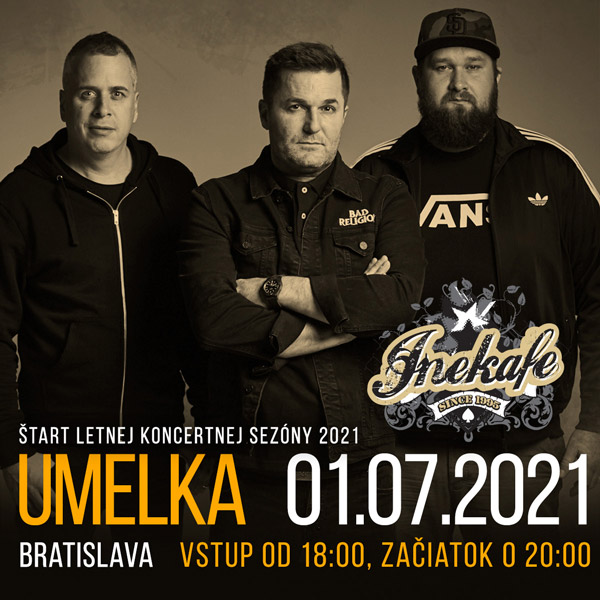 INEKAFE - BRATISLAVA, UMELKA, 01.07.2021