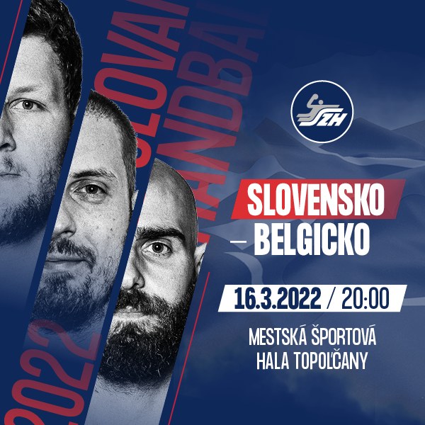 Kvalifikačný zápas hádzanárov Slovensko - Belgicko