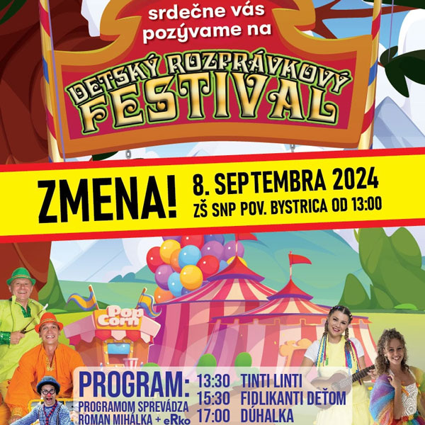 Rozprávkový festival 2024