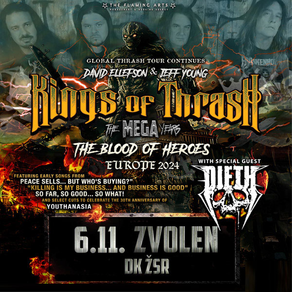 Kings of Thrash (USA) + Dieth (PL/USA)