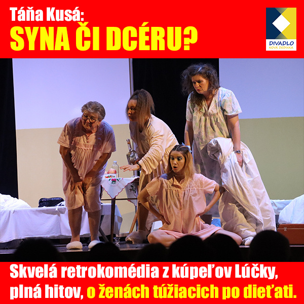 Táňa Kusá: Syna či dcéru. Retrokomédia z kúpeľov