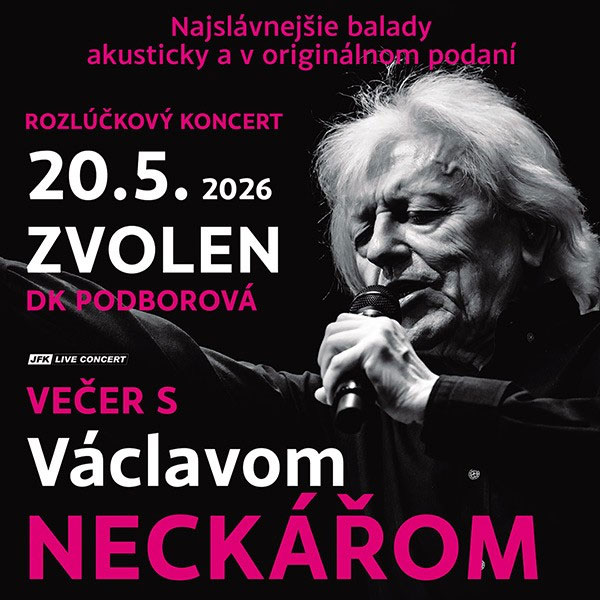 Večer s Václavem NECKÁŘEM
