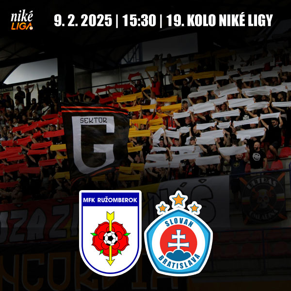 MFK Ružomberok- ŠK Slovan Bratislava