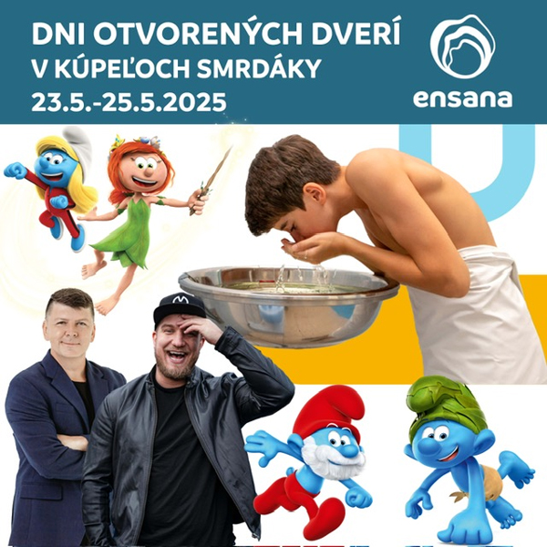 DNI OTVORENÝCH DVERÍ V KÚPEĽOCH SMRDÁKY