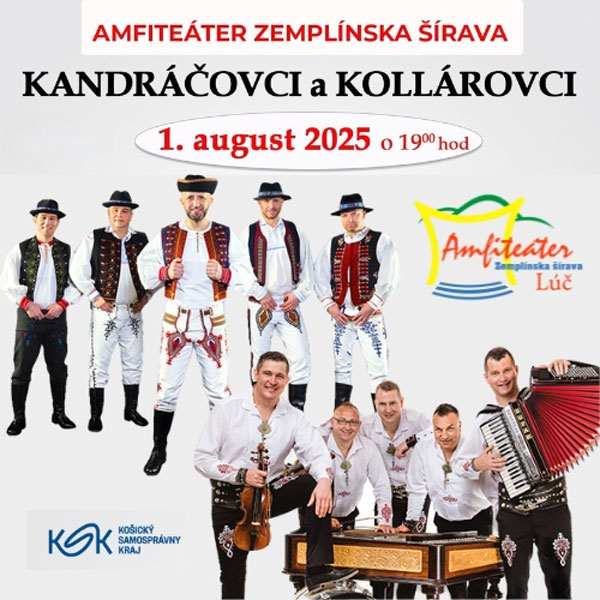 Kandráčovci a Kollárovci Amfiteáter Zemplínska Šírava 2025