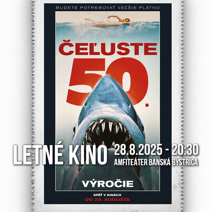 Čeluste - LETNÉ KINO