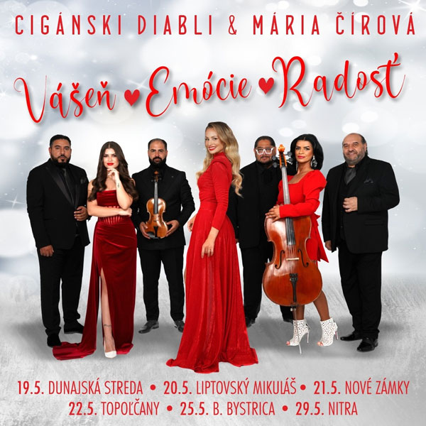 Cigánski diabli & Mária Čírová - Vášeň - Emócie - Radosť