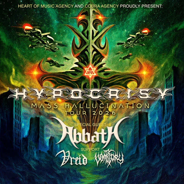 HYPOCRISY, ABBATH, VOMITORY, VREID