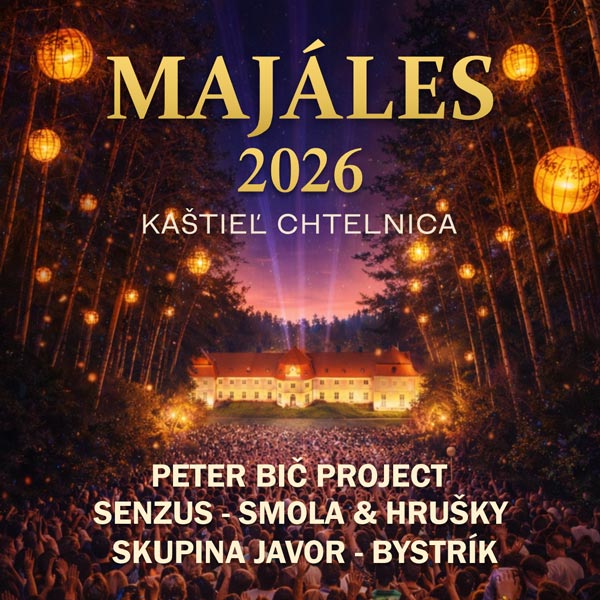 MAJÁLES 2026 – Chtelnica zažiari hudbou!