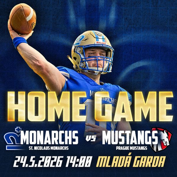 AMERICKÝ FUTBAL - ST. NICOLAUS MONARCHS VS PRAGUE MUSTANGS