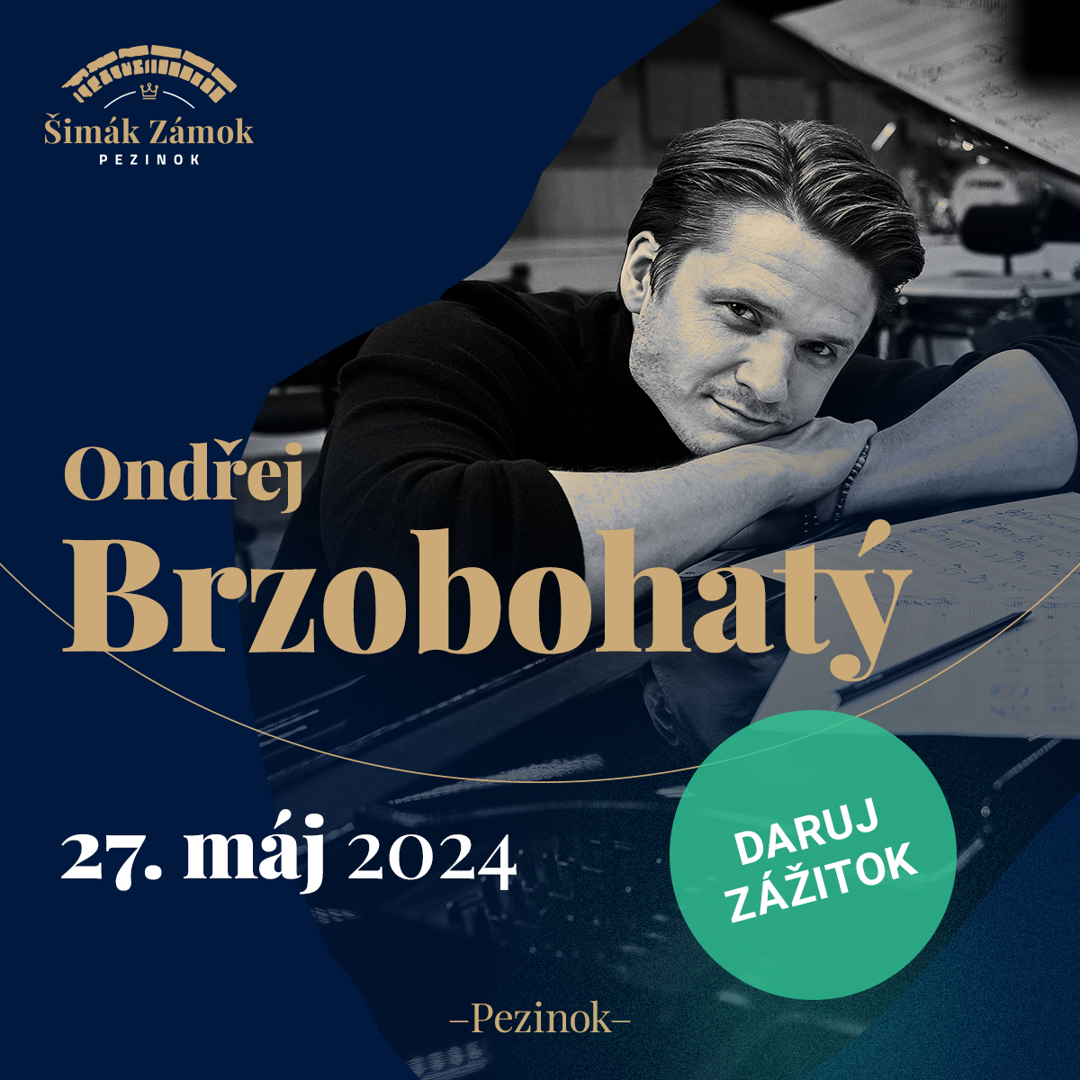 Ondřej Brzobohatý na zámku