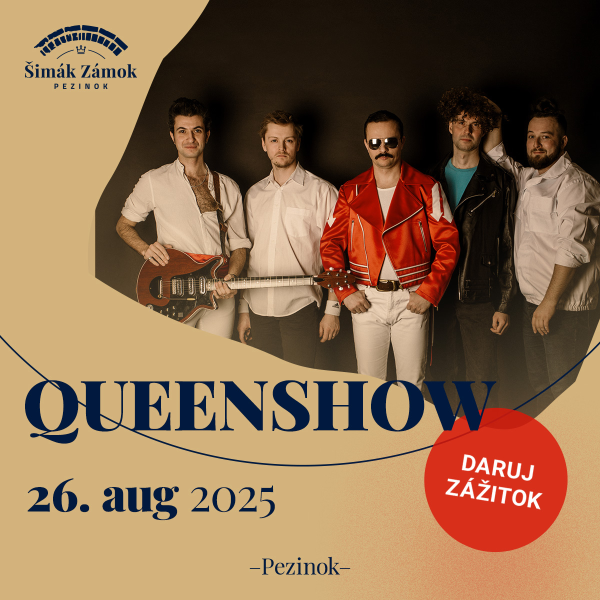 QUEENSHOW - exkluzívny koncert na zámku