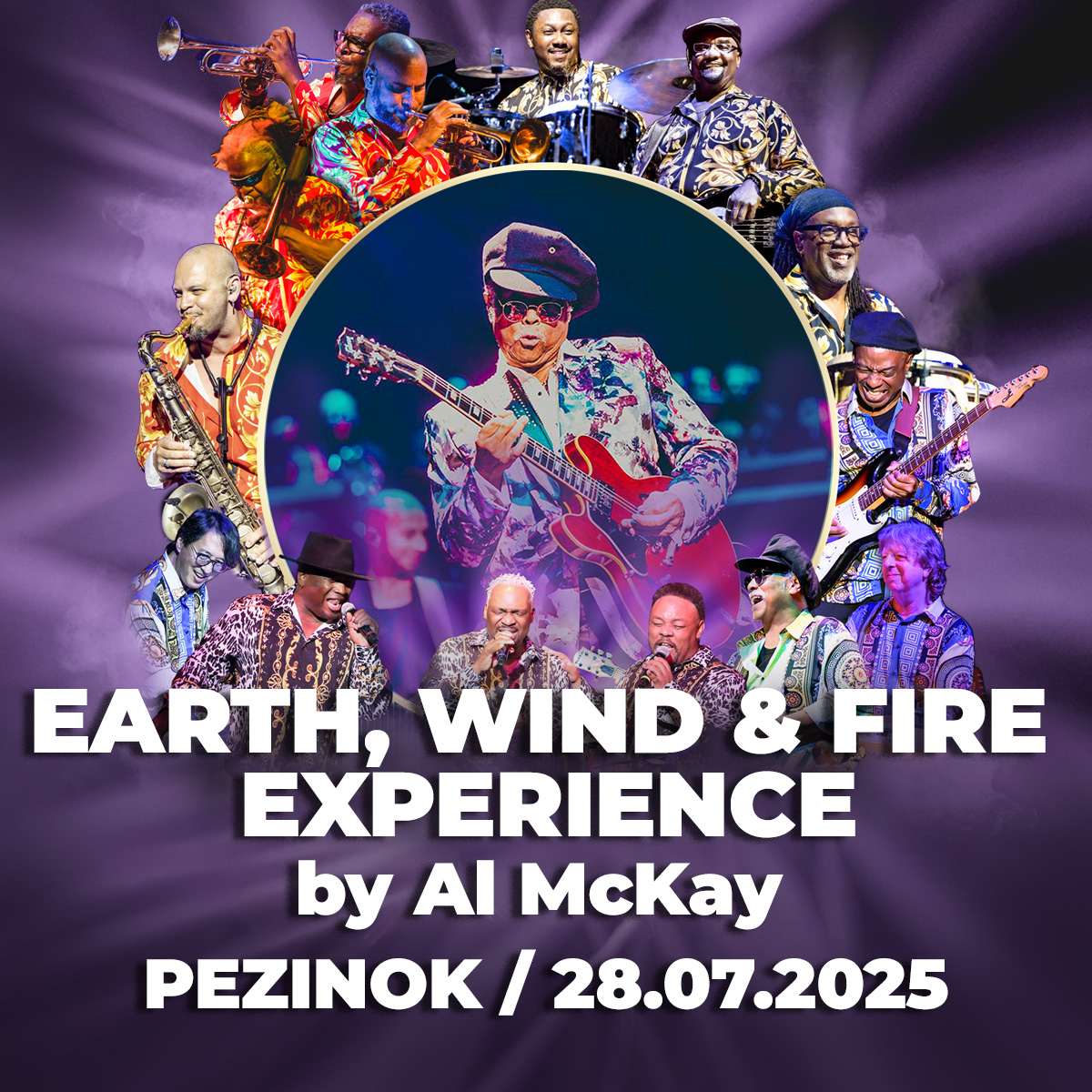 Al McKay´s EARTH, WIND & FIRE Experience na zámku