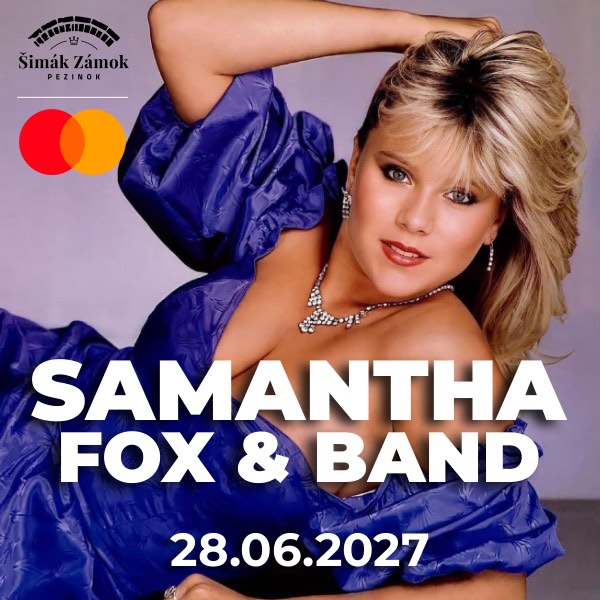 SAMANTHA FOX & Band na zámku 80´s