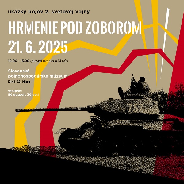 Hrmenie pod Zoborom - ukážky bojov 2. svetovej vojny