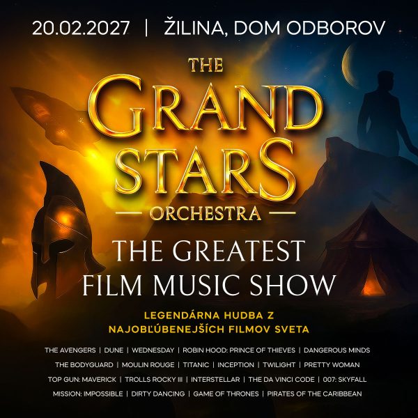 THE GRAND STARS ORCHESTRA - The Greatest Film Music Show