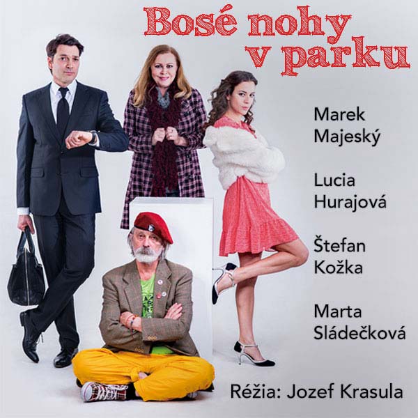 Bosé  nohy v parku