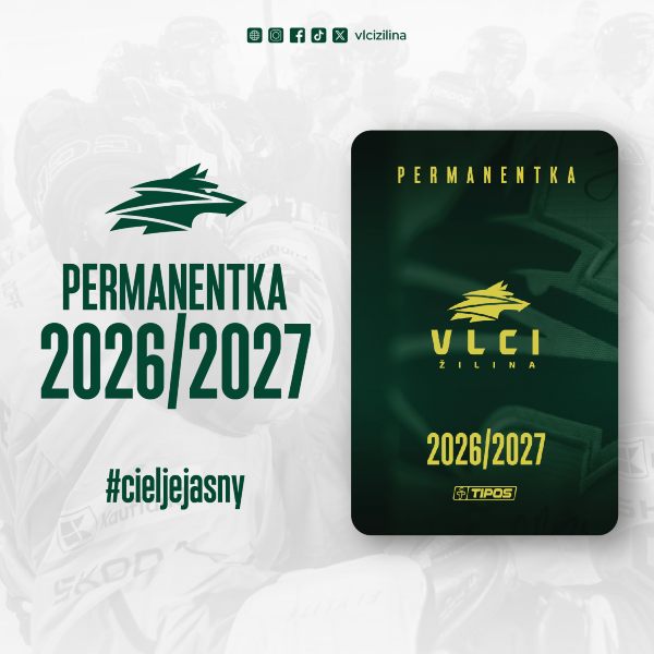Permanentka VLCI Žilina 2026/2027