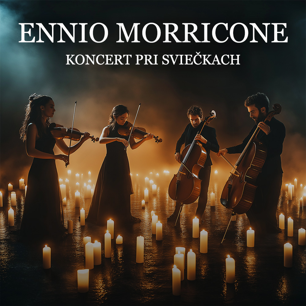 HUDBA ENNIO MORRICONE PRI SVIEČKACH