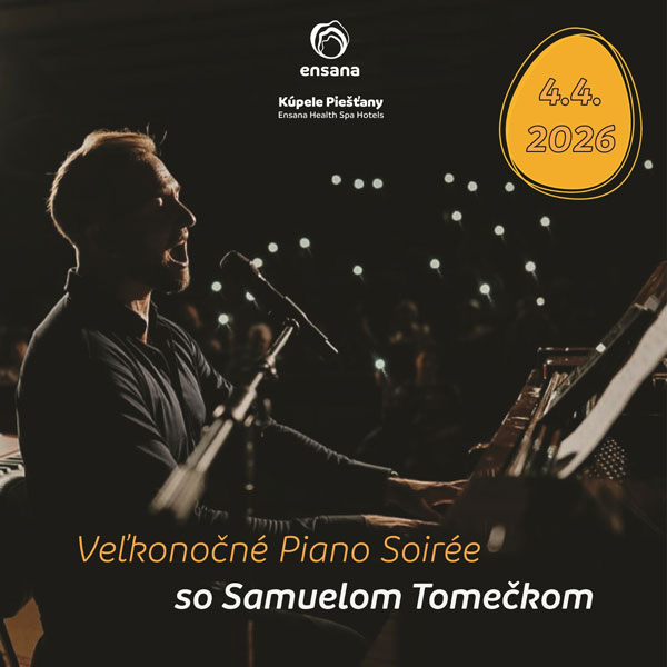 Veľkonočné Piano Soirée so Samuelom Tomečkom