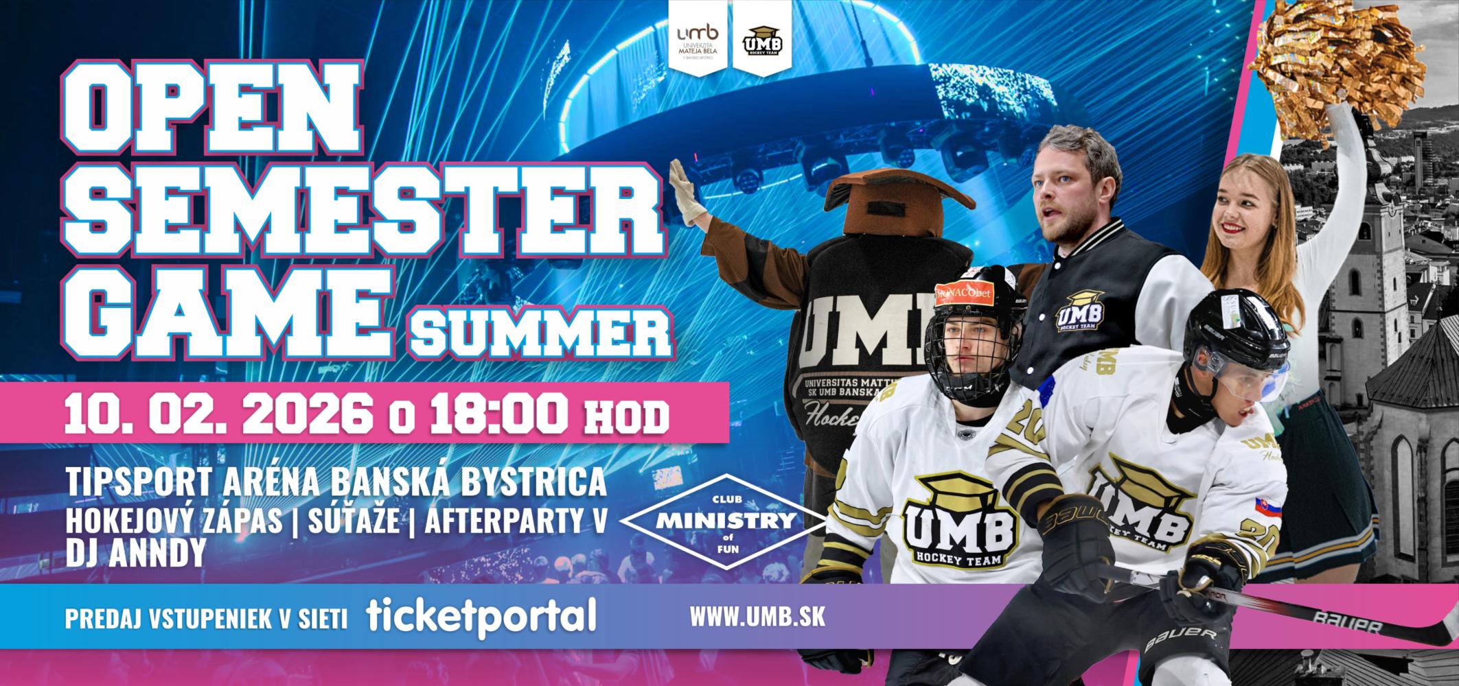 picture OPEN SEMESTER GAME UMB