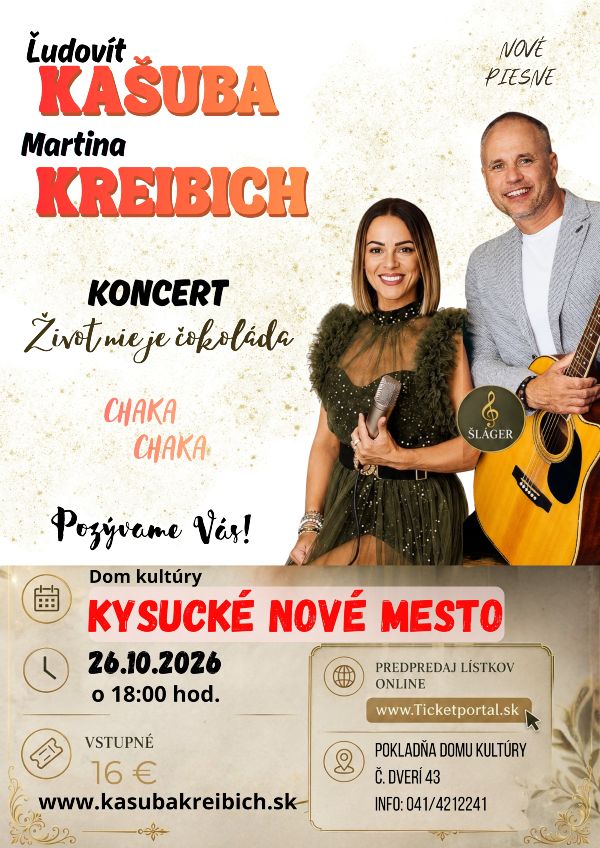 picture Koncert Ľudovít Kašuba a Martina Kreibich