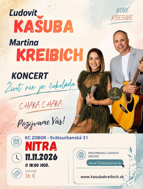 picture Koncert Ľudovít Kašuba a Martina Kreibich