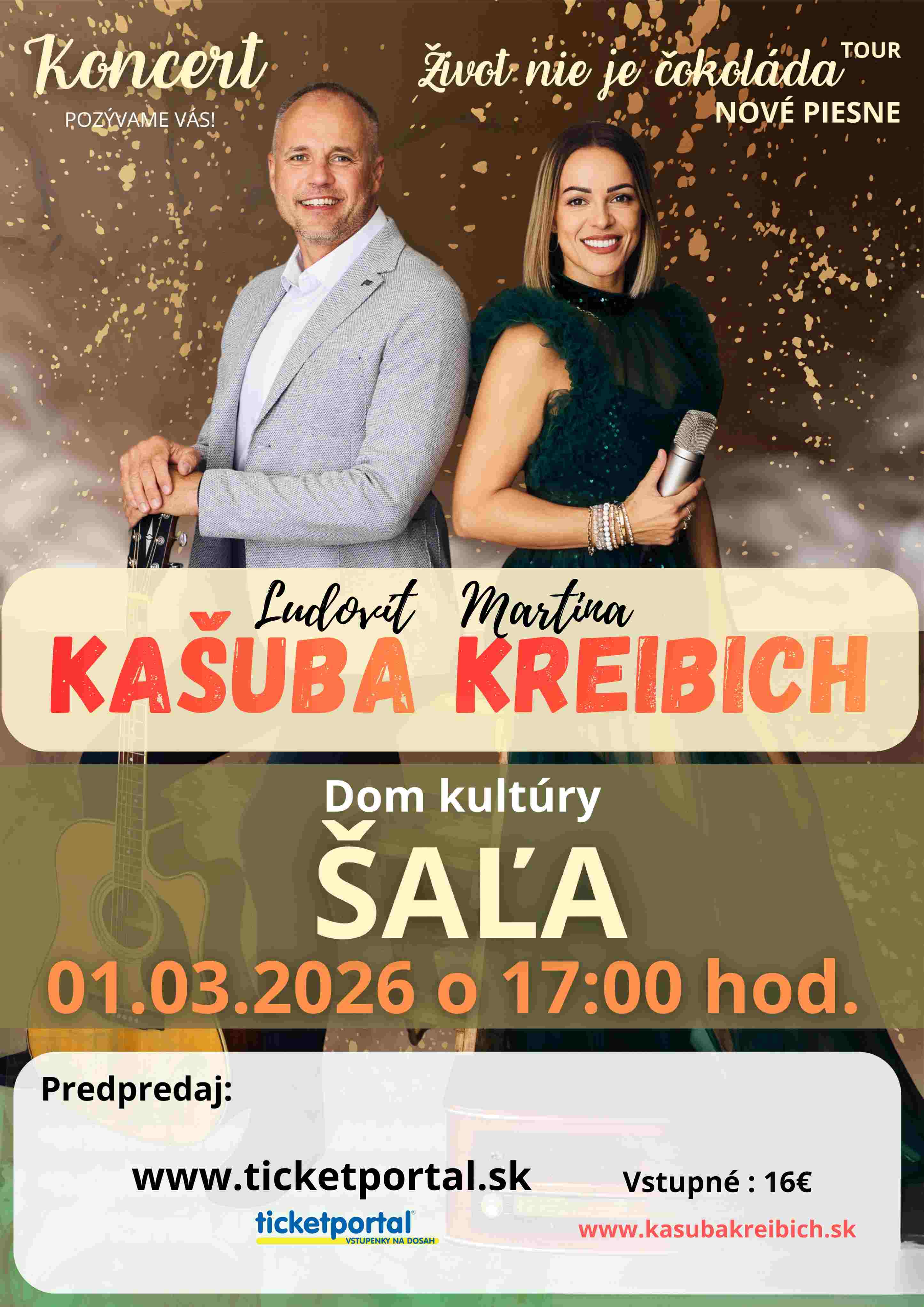 picture Koncert Ľudovít Kašuba a Martina Kreibich