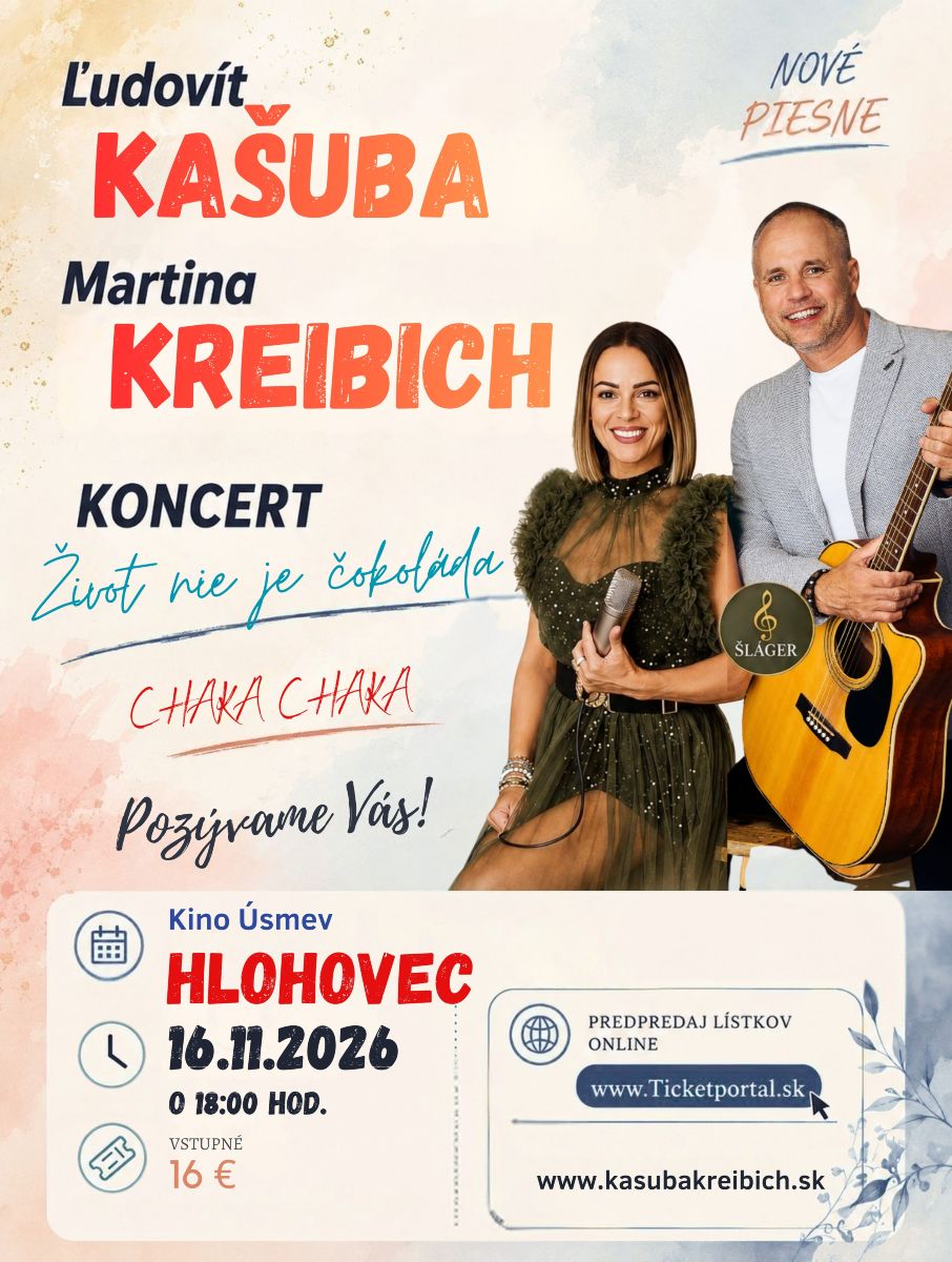picture Koncert Ľudovít Kašuba a Martina Kreibich