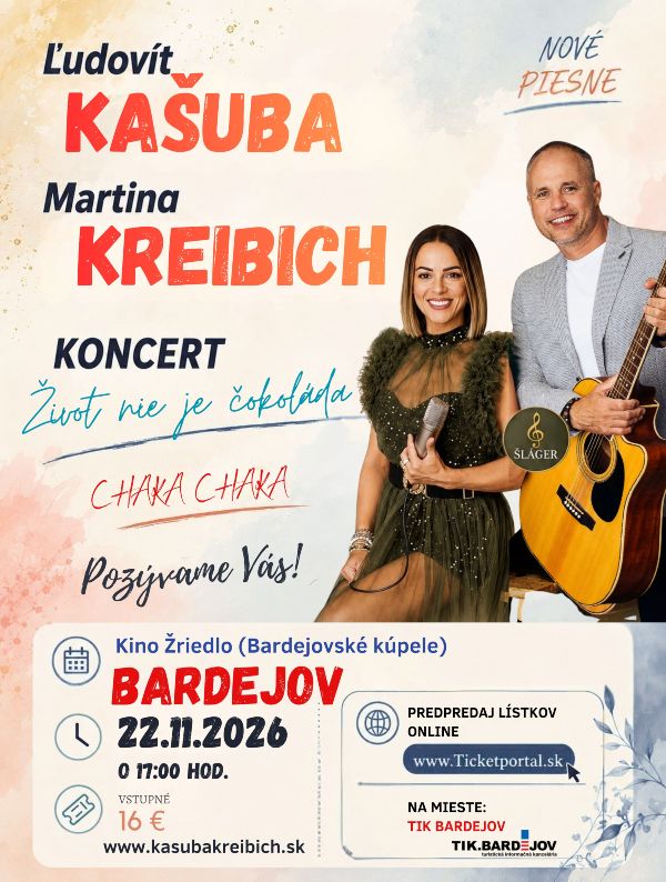 picture Koncert Ľudovít Kašuba a Martina Kreibich