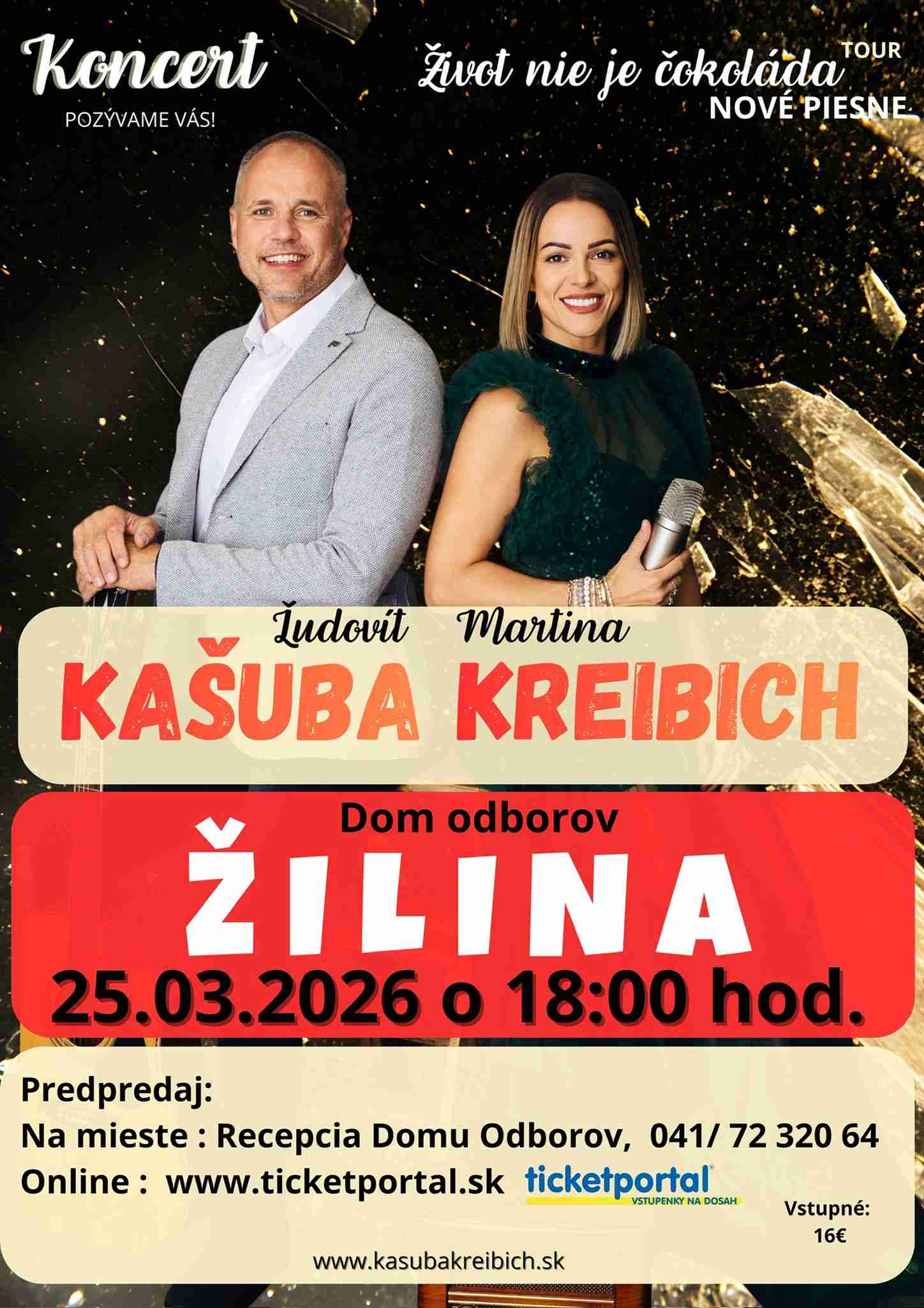 picture Koncert Ľudovít Kašuba a Martina Kreibich