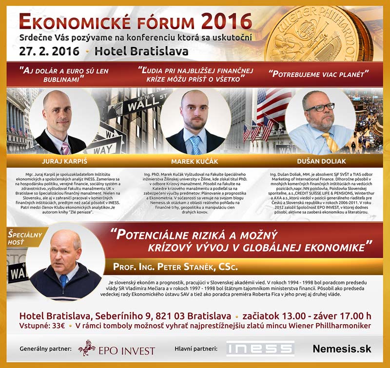 picture Ekonomické Fórum 2016