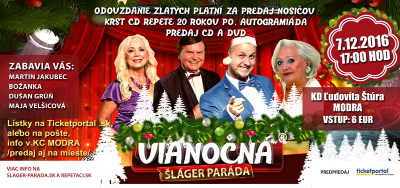 picture ŠLÁGER PARÁDA - gala koncert