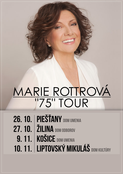 picture Marie Rottrová - 75 tour