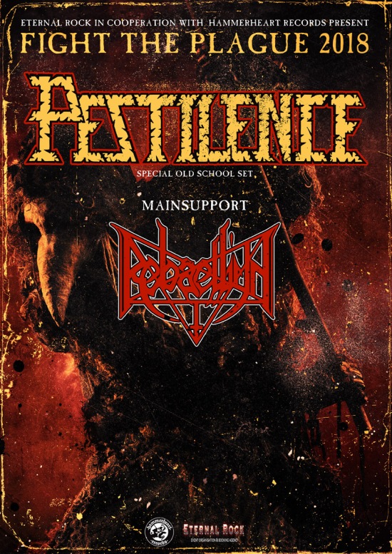 picture PESTILENCE + support