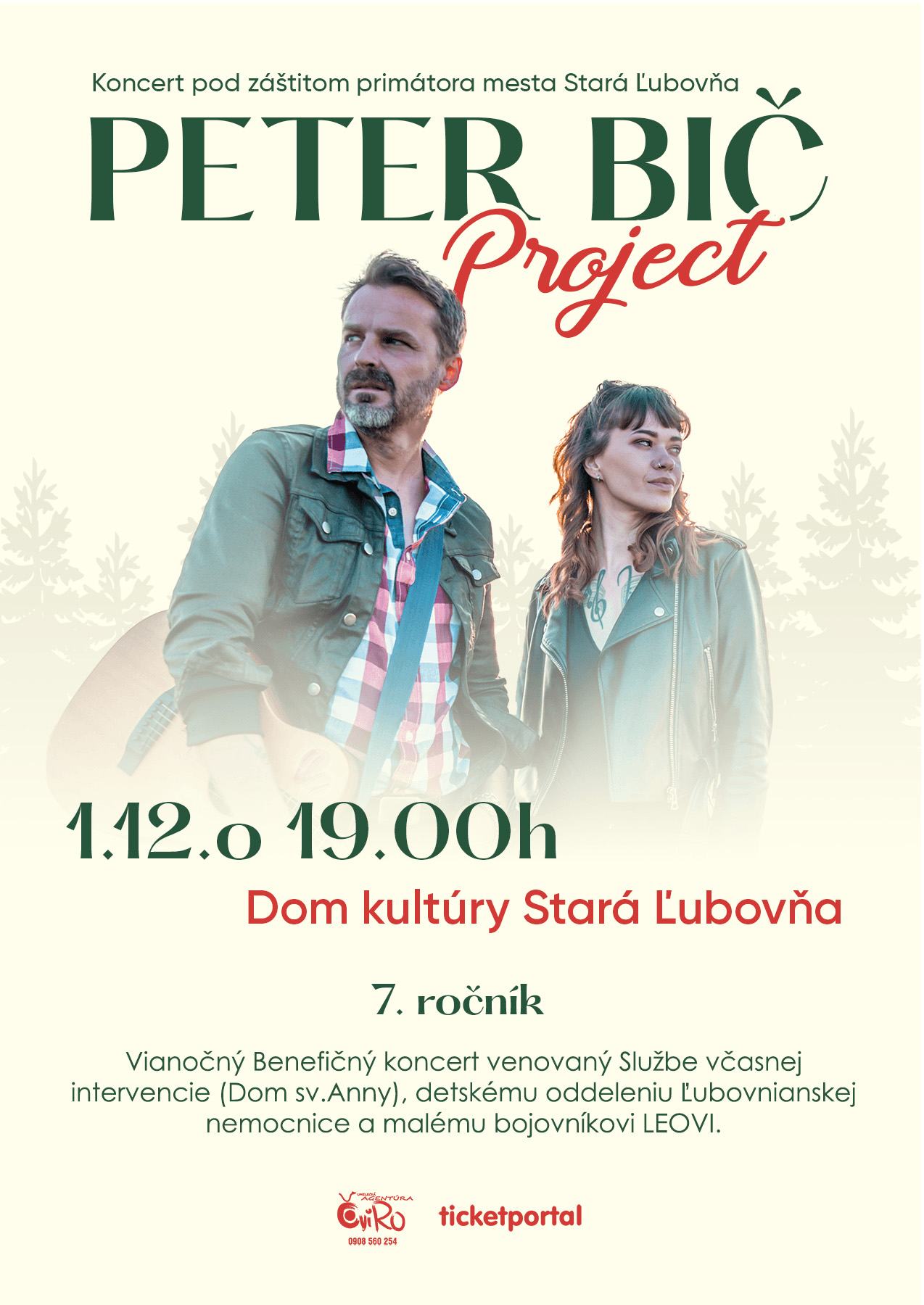 picture Vianocný benefičný koncert Peter Bič Project