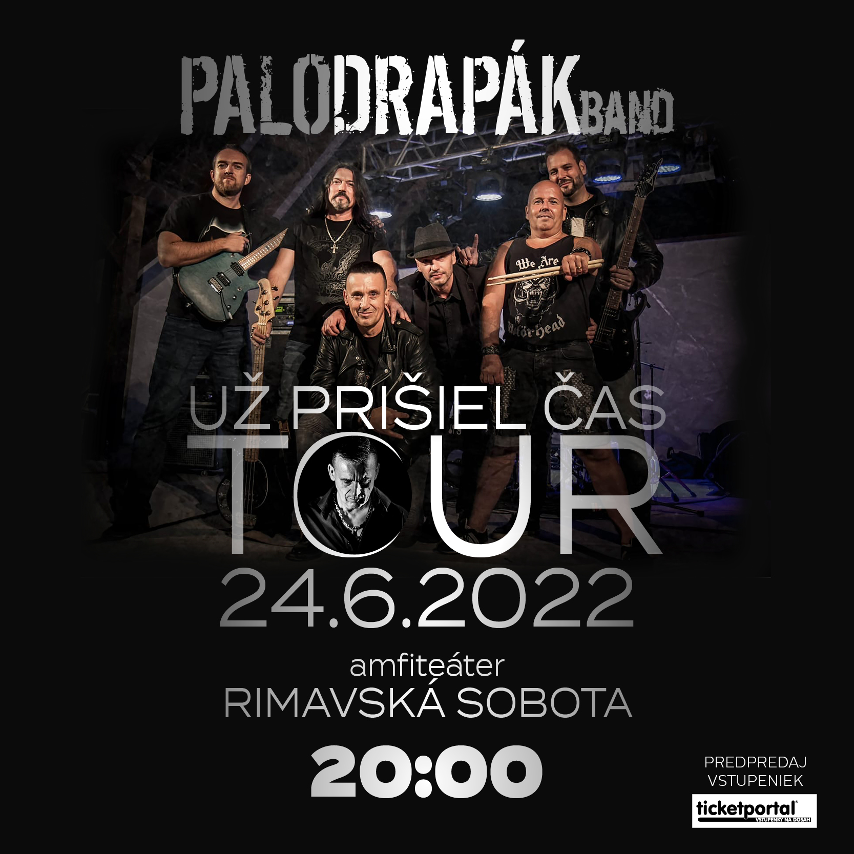 picture Palo Drapák band - Turné Už prišiel čas 2002 - 2022