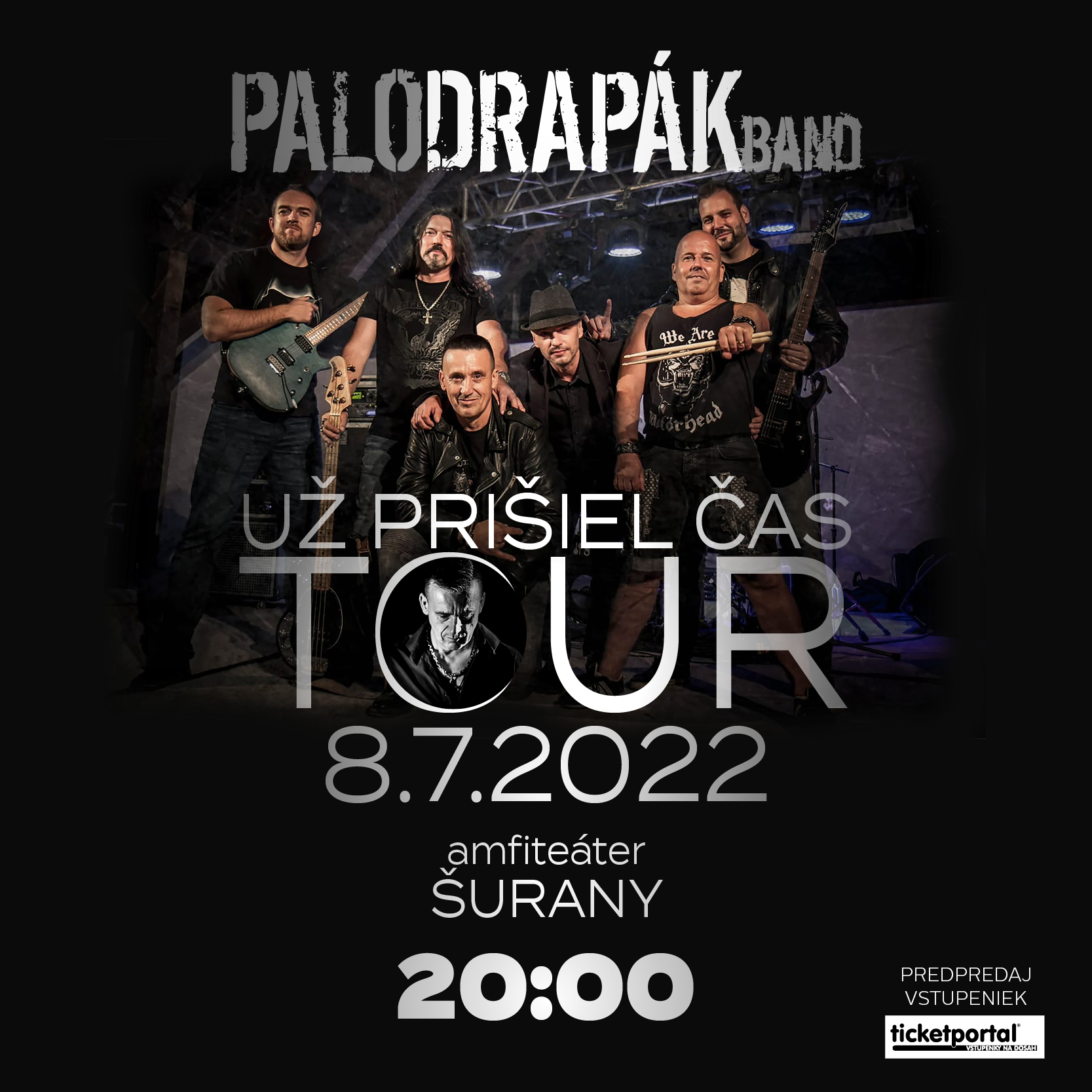 picture Palo Drapák band - Turné Už prišiel čas 2002 - 2022