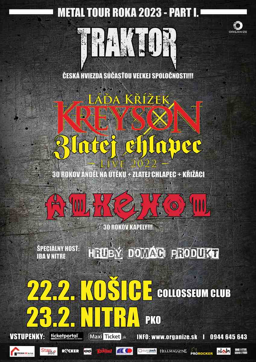 picture Traktor, Kreyson a Alkehol -  Metal Tour roka 2023