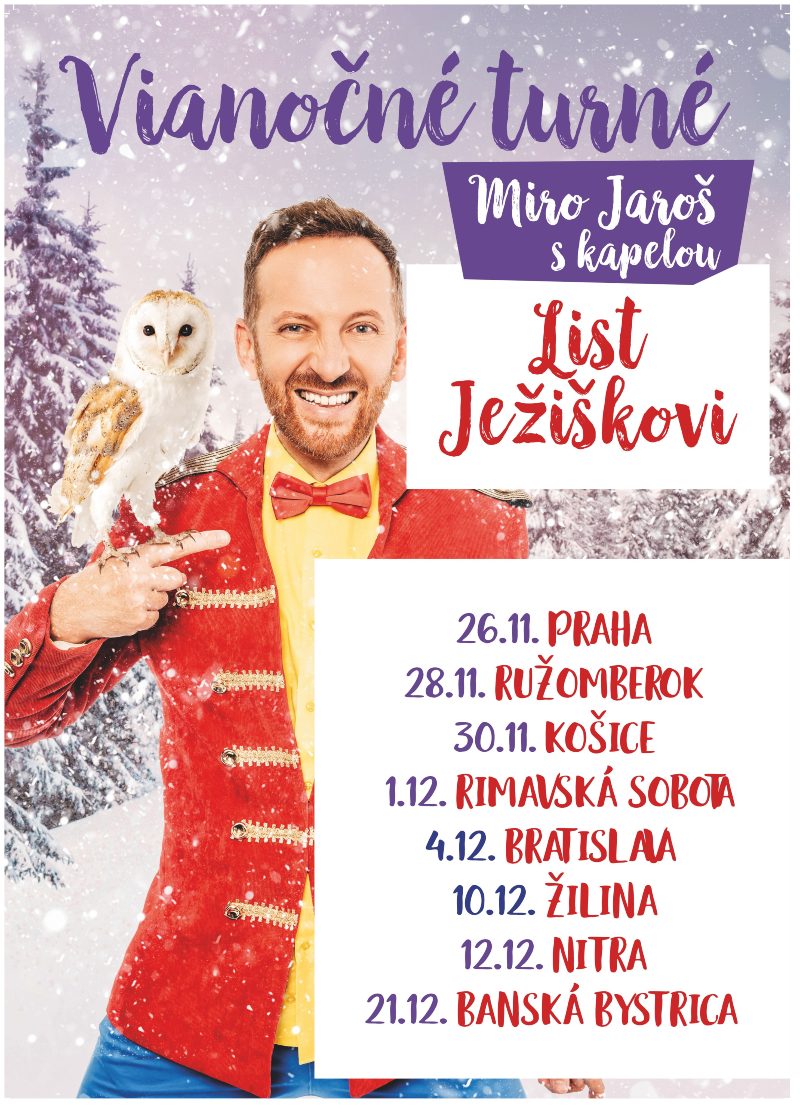 picture Vianočné turné Mira Jaroša, List Ježiškovi
