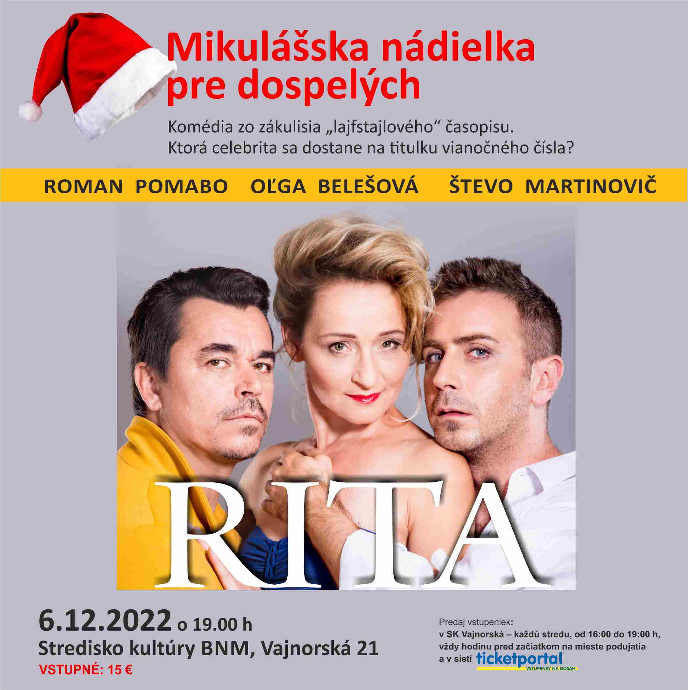 picture RITA – Divadelné predstavenie