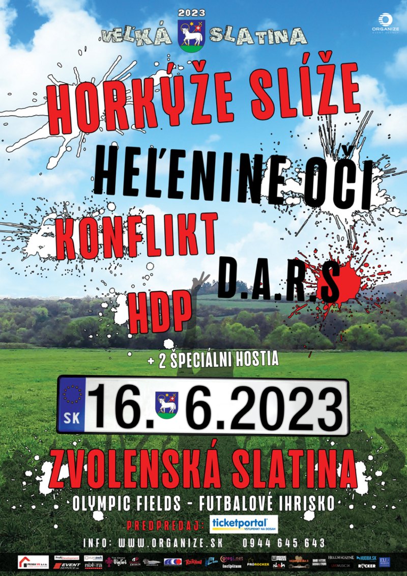 picture Veľká Slatina 2023 - Horkýže Slíže, Heľenine oči, Konflikt, D.A.R.S, HDP