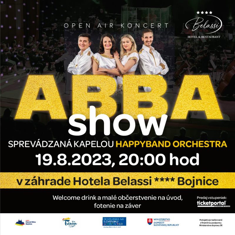 picture ABBA show pod „Belassi“ nebom