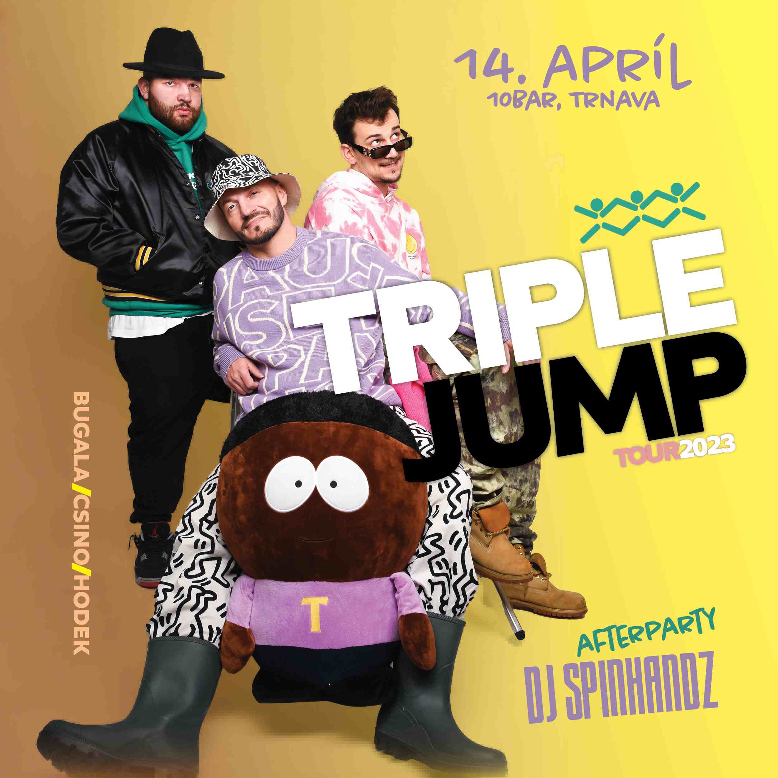 picture TripleJump + afterparty DJ Spinhandz