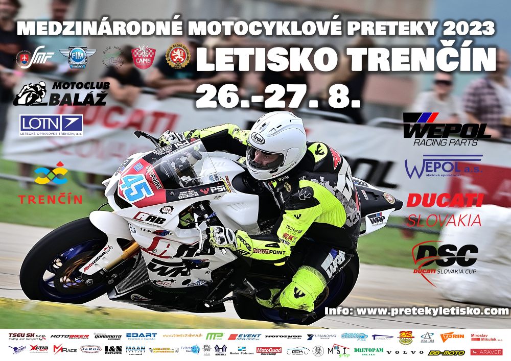 picture Medzinárodné motocyklové preteky Letisko Trenčín