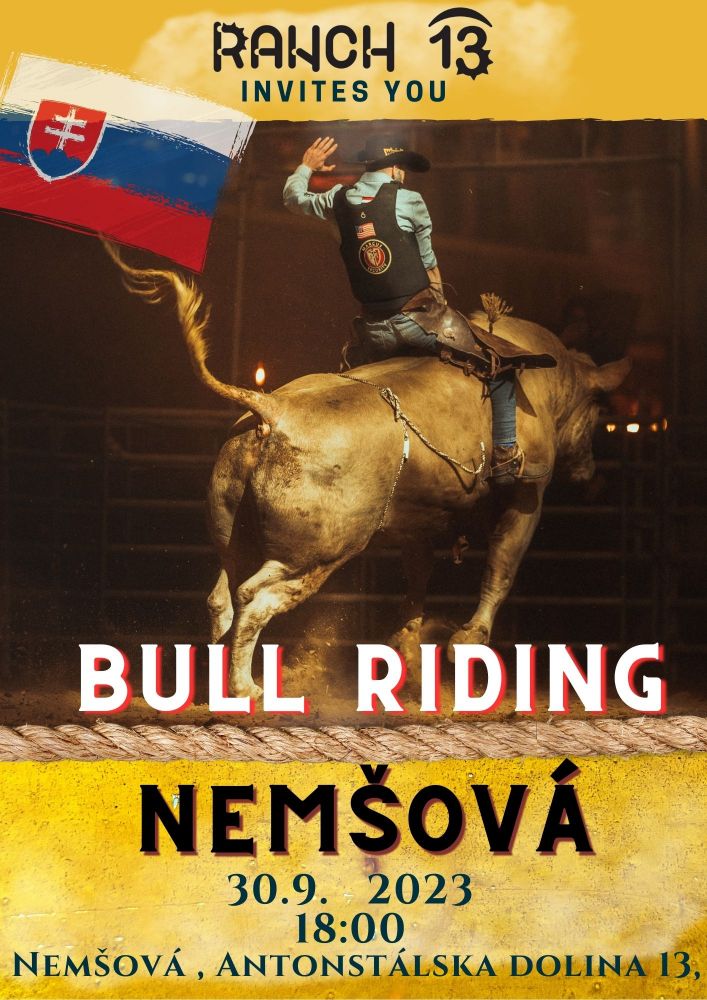 picture BULL RIDING NEMŠOVÁ