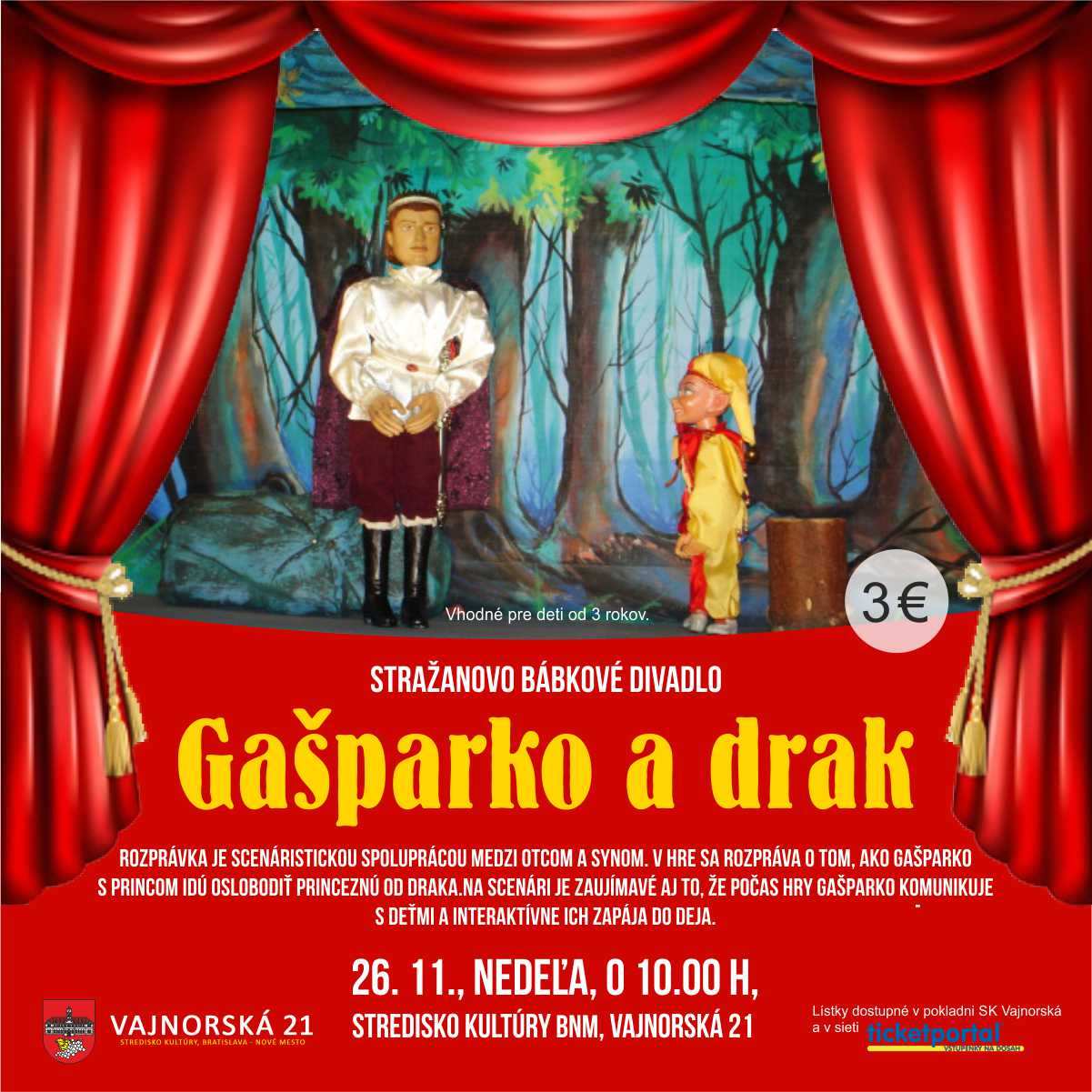picture Gašparko a drak – Detské predstavenie