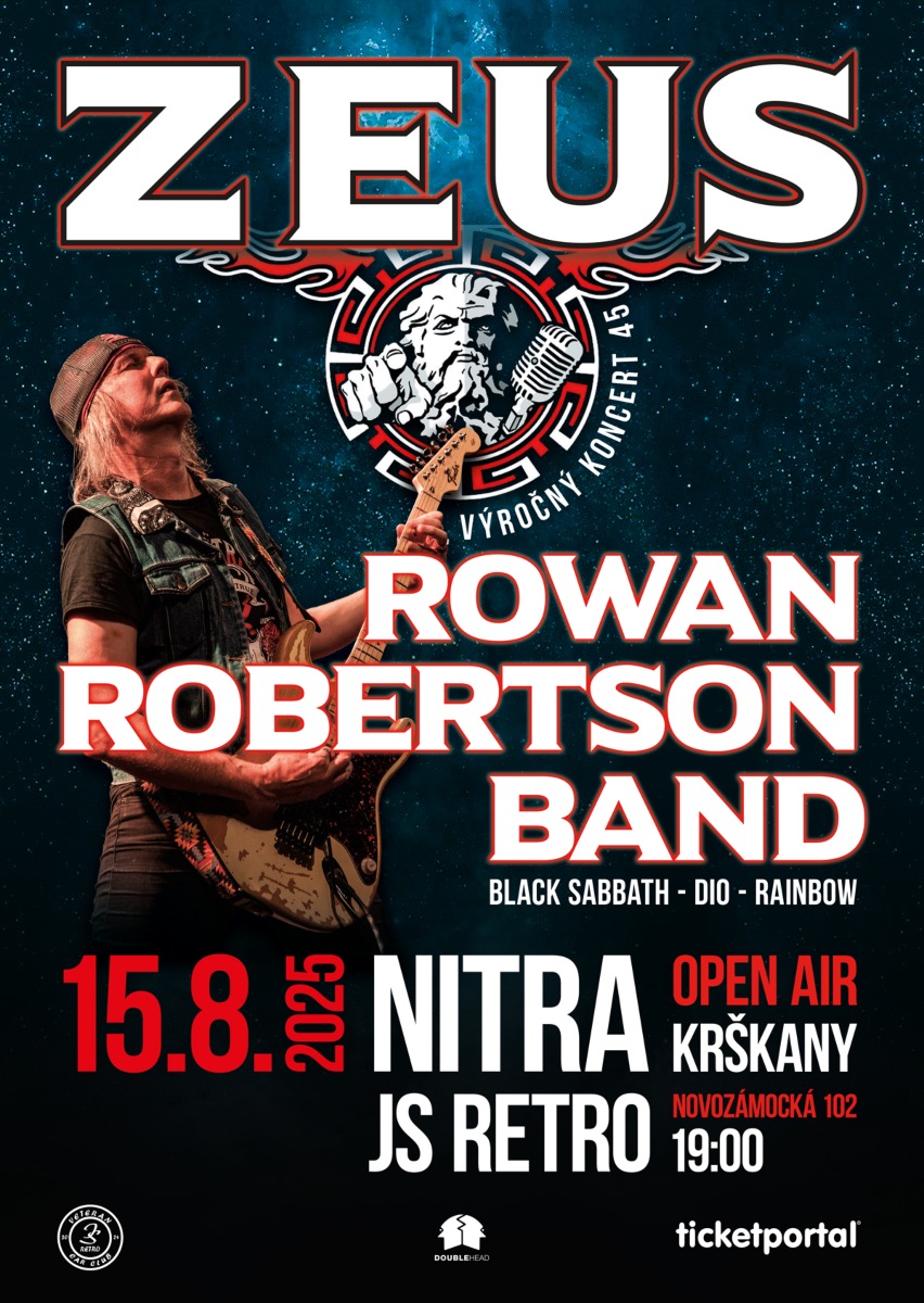 picture ZEUS 45 + ROWAN ROBERTSON BAND (ex DIO)