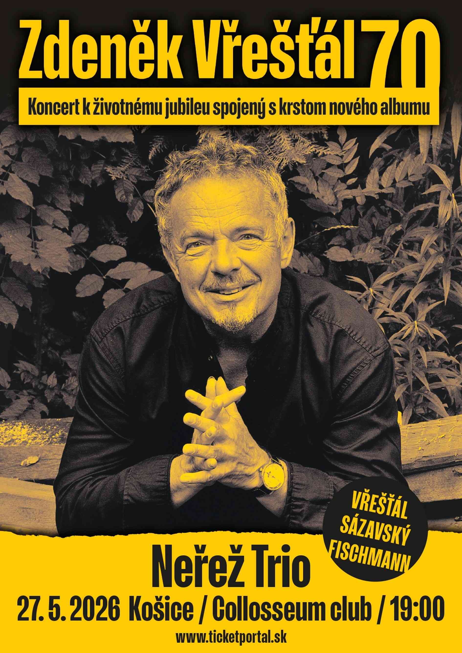 picture Zdeněk Vřešťál 70 - NEŘEŽ TRI